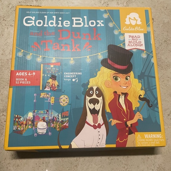 Other - Goldie Blox and the dunk tank